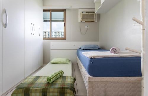 Jacarepagua Apartment | TOP BARRA OLÍMPICO! FARMASI ARENA - PARQUE AQUÁTICO MARIA LENK - ARENAS OLÍMPICAS - RIO CENTRO - GARAGEM - PORTARIA 24h - PISCINA - SAUNA - PARQUINHO INFANTIL - AR CONDICIONADO SALA E QUARTOS - TV com STREAMING, Wi-Fi