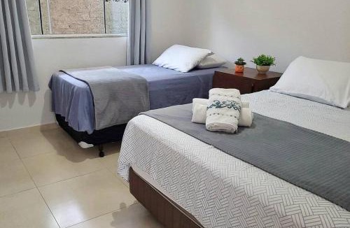 Alto Ribeirao Leste Apartment | Tranquilidade e 1GB de internet a 5min da praia!