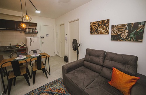 Panamby Apartment | Tranquilo Apartamento com wifi em Santo Amaro São Paulo