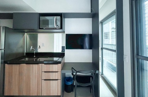 Central Zone Apartment | Trend Consolação: 5Min Metrô | Rooftop| Academia