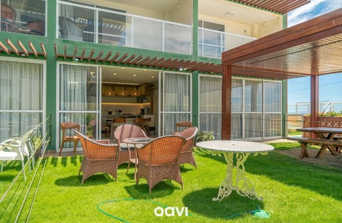 Pirangi do Norte Apartment | Triplex à Beira-Mar com Vista em Pirangi by Qavi