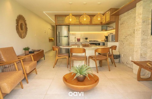 Pirangi do Norte Apartment | Triplex à Beira-Mar com Vista em Pirangi by Qavi