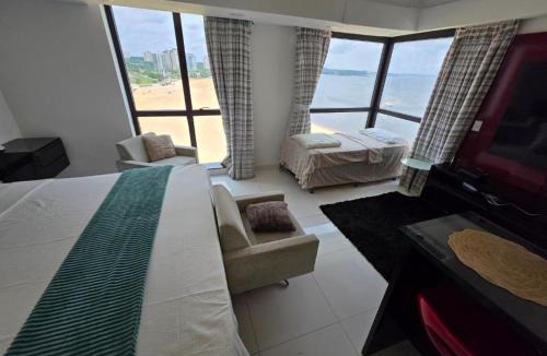 Ponta Negra Apartment | Tropical Executive Flat Vista Incrível para a Orla