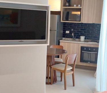 Pompeia Hotel | Unique Residence Lindo Apartamento Vista Mar próximo a praia