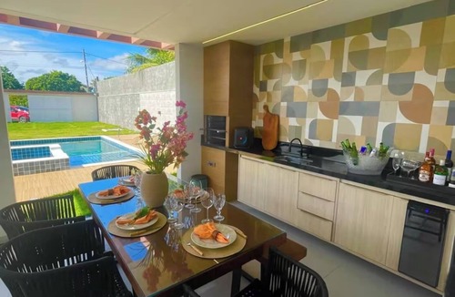 Jenipabu House | Vacation home! Weekend promotion: 4/4 with suites, Barra de Jacuípe
