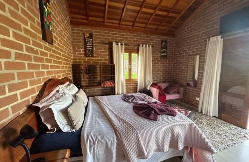 Sao Bento do Sapucai House | Vilarejo São Francisco - Chalé Serenidade