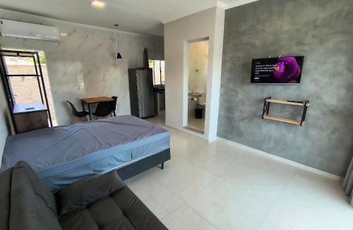 Estufa II Apartment | Villa Caiçara 5 Studio Ar-condicionado