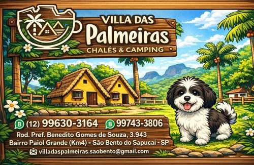Sao Bento do Sapucai Hotel | Villa das Palmeiras Chalés & Camping
