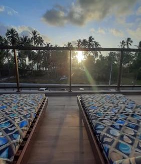Japaratinga Apartment | Villa Naluri C103 - Casa Auati - 2 suítes com Rooftop e Vista Mar
