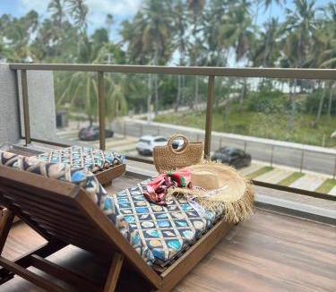 Japaratinga Apartment | Villa Naluri C103 - Casa Auati - 2 suítes com Rooftop e Vista Mar