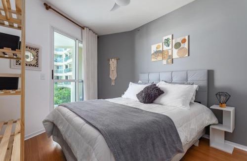 Recreio dos Bandeirantes Apartment | Vista Mar - Resort Carioca - WIFI 600Mb