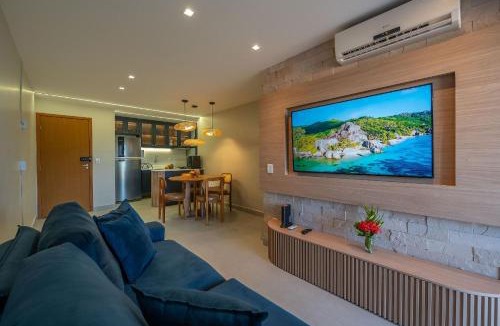 Sao Domingos Apartment | Viva com Conforto e Clima de Resort - Pé na areia