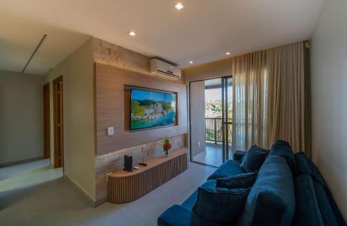 Sao Domingos Apartment | Viva com Conforto e Clima de Resort - Pé na areia