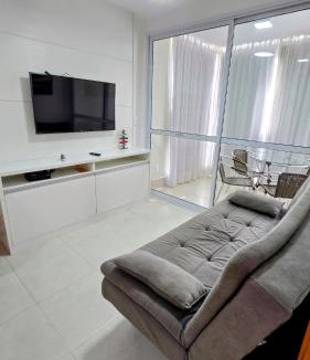 Itapua Apartment | Wave Itapoã 402 Norte - Praia de Itapoã - Beverly Hills, comércio, piscinas panorâmicas, minimercado e lavanderia