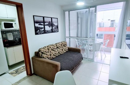 Itapua Apartment | Wave Itapoã 702 Sul - Praia de Itapoã - Beverly Hills, comércio, piscinas panorâmicas, minimercado e lavanderia