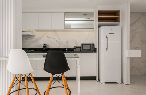 Jurere Apartment | WI-FI 100MB | Rooftop with Pool in Jurerê #JA23