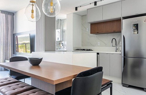 Jurere Apartment | WI-FI 300MB | Rooftop with Pool in Jurerê #JA15