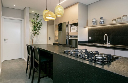 Cachoeira do Bom Jesus Apartment | Wi-Fi 400mb + 50” Smart TV | Beach 1.5 km | #CHA13