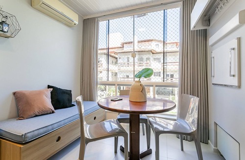 Jurere Apartment | WI-FI 500MB | 300m from Jurerê beach #JA31