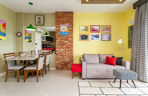Itacorubi Apartment | WI-FI 500MB | 43” Smart TV | Swimming Pool #ITA10