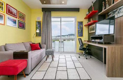 Itacorubi Apartment | WI-FI 500MB | 43” Smart TV | Swimming Pool #ITA10