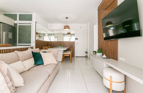 Ingleses Norte Apartment | WI-FI 700MB | Swimming Pool | Barbecue Grill #IA25