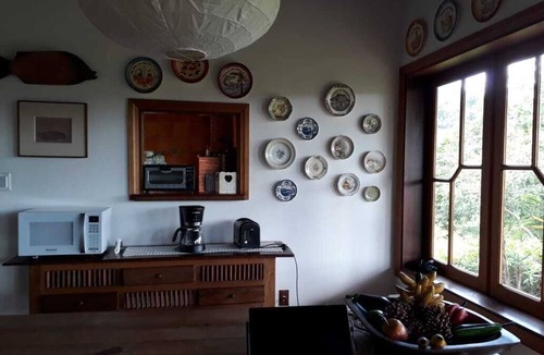 Mirantao House | Wonderful site in Mauá with waterfall and lush nature. Full privacy