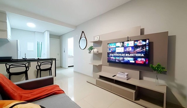 1 quarto, cheio de estilo, condo club Sky com vaga