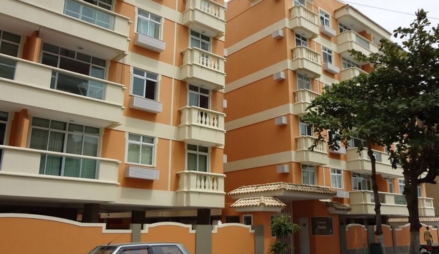 100 meters from Prainha beach, apartment with 2 bedrooms (1 en-suite).