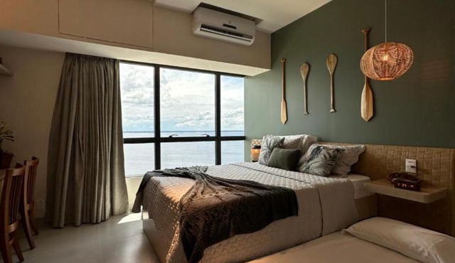 1111 Studio de Luxo com vista deslumbrante para o Rio