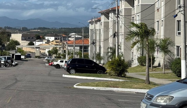 2-bedroom apartment 5 minutes' drive from Itaboraí Plaza Shopping