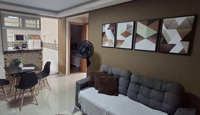 2 bedrooms - 100m from Av Nacões/USP Center/State Hospital