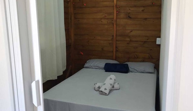 3-bedroom house 850m from the beach, north of the island