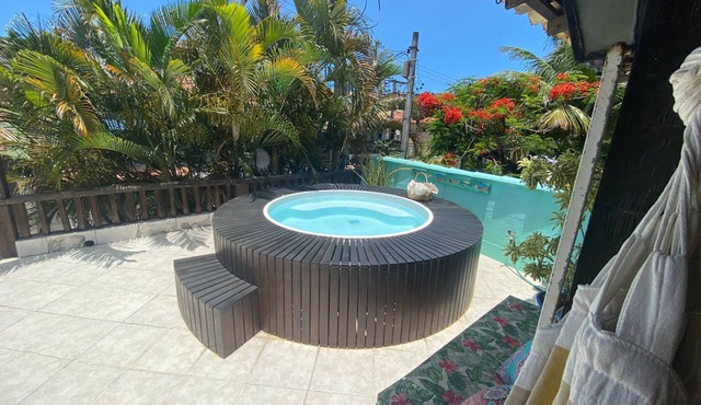 3 Bedroom Oasis with Jacuzzi in the Center of Búzios