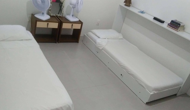 5 min beach from Villas; simple, clean and good price