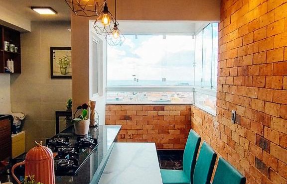 9 Andar - Estilo industrial Moderno e Aconchegante