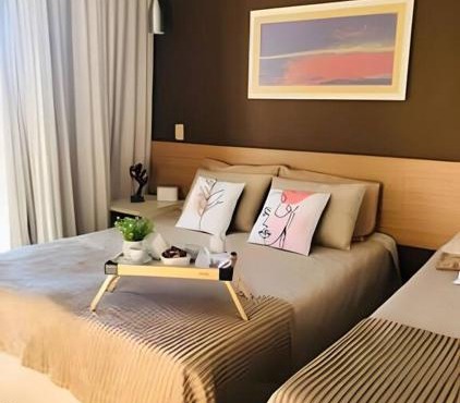 Aconchegante Flat B308 - Refúgio no Aldeia das Águas