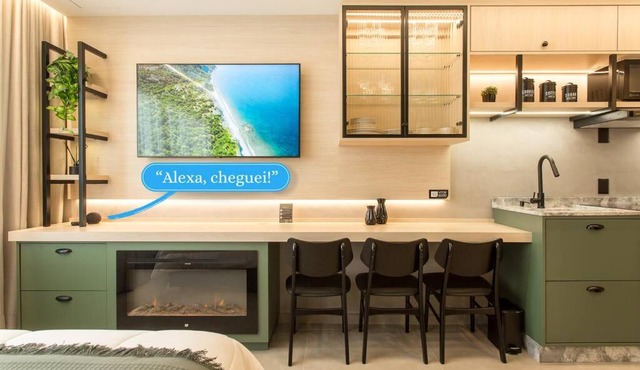 Alexa, Piscina, Aconchegante, Netflix, Gym, Vagas