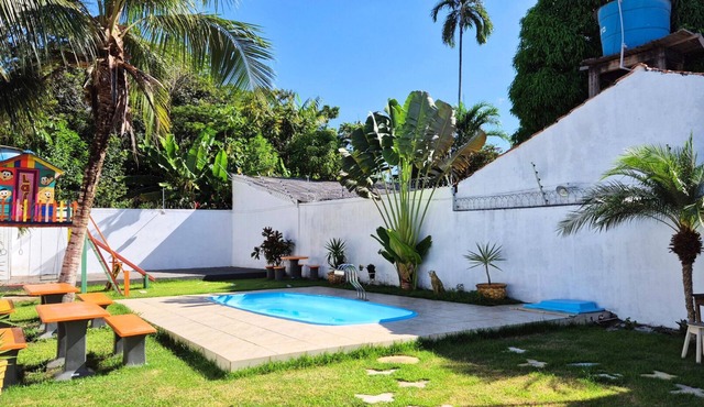 Alter do Chão House, Recanto das Palmeiras - Swimming Pool/Park/Barbecue Area