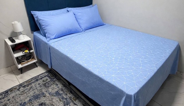 AmazHost - Blue house ideal for couples with Wi-Fi