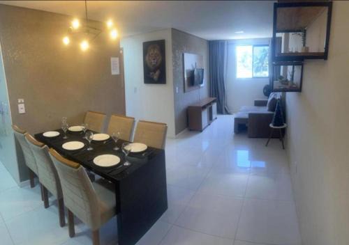 Amplo novo e moderno apartamento em linda praia de Maceió