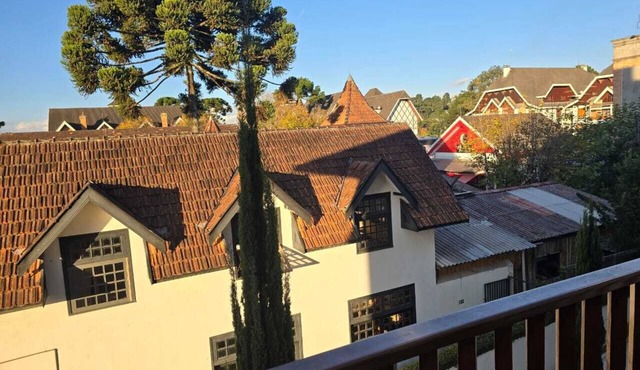 Apartamento 5 no Melhor Lugar de Campos do Jordão Distante 300 m do Baden Baden