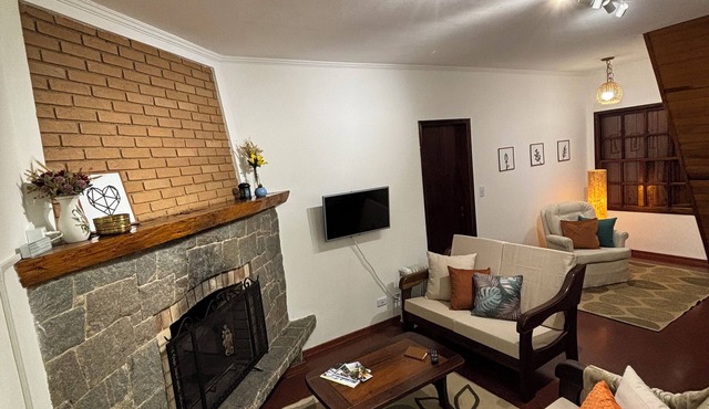 Apartamento com Lareira no Coração do Centro Turístico - 5 Min. Baden Baden
