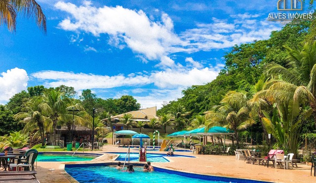 Apartamento 2 Quartos em Caldas Novas Aldeia do Lago Para até 8 Pessoas!