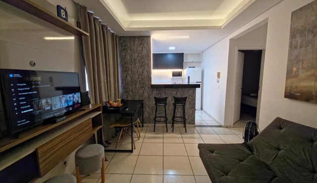 Apartamento 2 quartos com garagem ao lado Shopping in Uberlândia