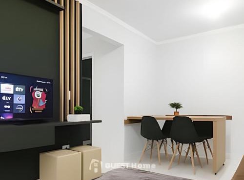Apartamento 8º andar com Garagem e Churrasqueira