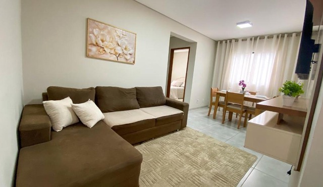 Apartamento Aconchegante de 02 Quartos