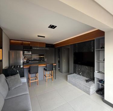 Apartamento Beira-Mar em Torres com Piscina