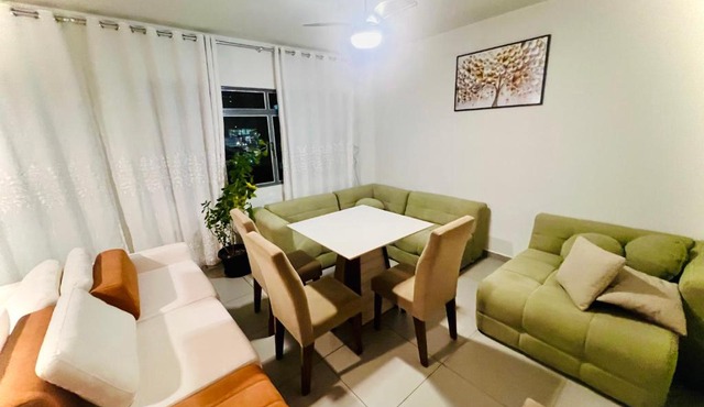 Apartamento Central com 4 Quartos
