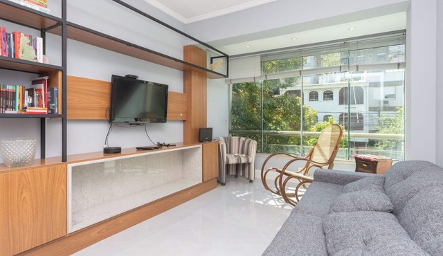 Apartamento Climatizado com Garagem e Wi-Fi